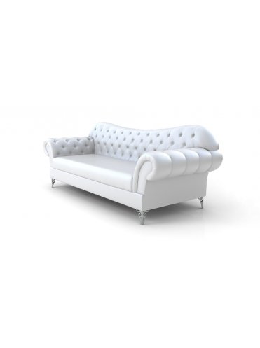 Лайнол Кожаный диван в стиле Неоклассика